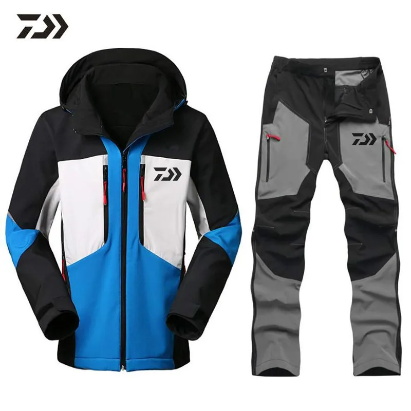 Daiwa Рыболовные костюмы новинка 2019 года мужской дышащий набор спортивной одежды