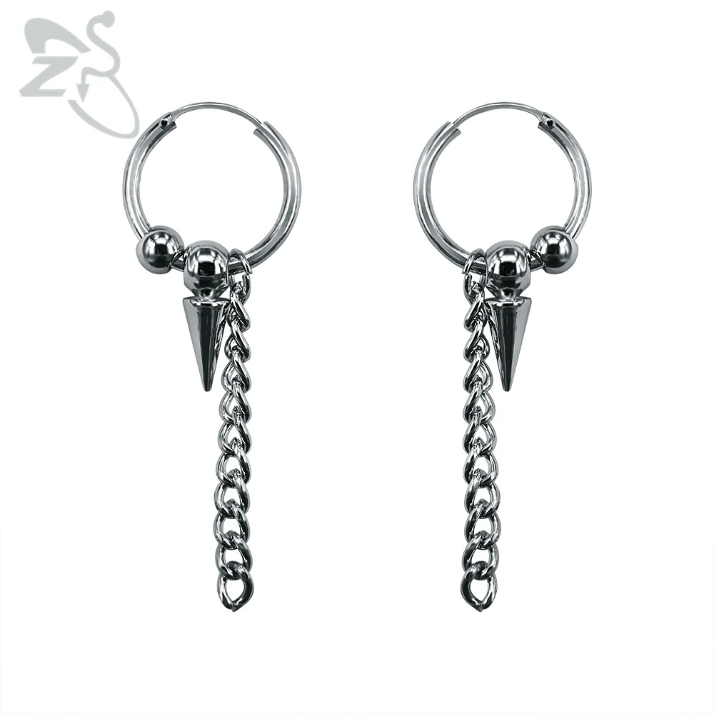 ZS Punk Rock Korean Earrings for Men Chain Tassel Hanging Earrings Ear Piercing K-pop GD Earrings Male Female Party Jewelry
ZS Punk Rock Korean Earrings for Men Chain Tassel Hanging Earrings Ear Piercing K-pop GD Earrings Male Female Party Jewelry