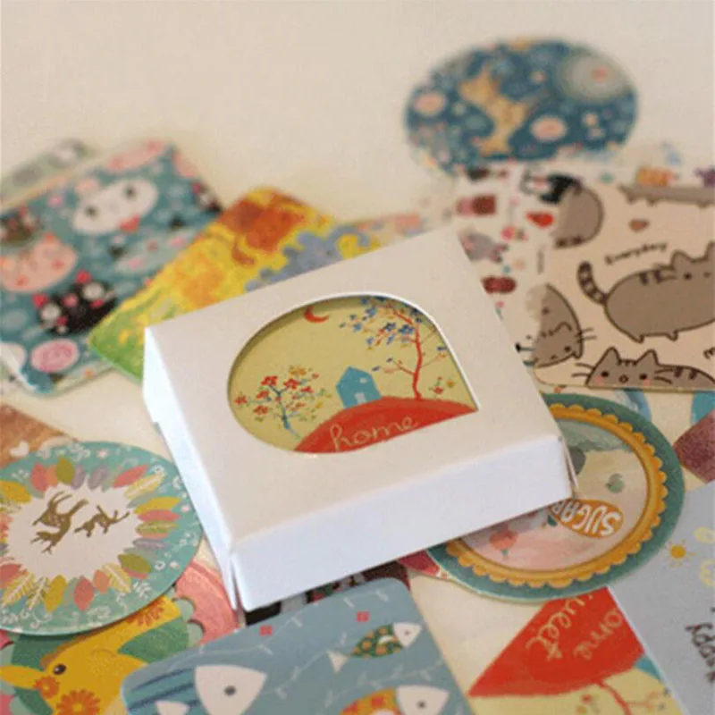 38pcs/Box Cartoon Animal Pattern Boxed Stickers Cute Kawaii Scrapbook Paper Stickers Crafts Baking Packaging Stickers
38pcs/Box Cartoon Animal Pattern Boxed Stickers Cute Kawaii Scrapbook Paper Stickers Crafts Baking Packaging Stickers