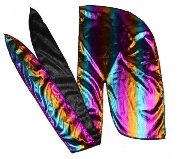 New Colorful Sparkly Durags Turban Bandanas Men's Shiny Silky Durag Headwear Headbands Hair Cover Accessories Wave Caps Rags Hat
New Colorful Sparkly Durags Turban Bandanas Men's Shiny Silky Durag Headwear Headbands Hair Cover Accessories Wave Caps Rags Hat