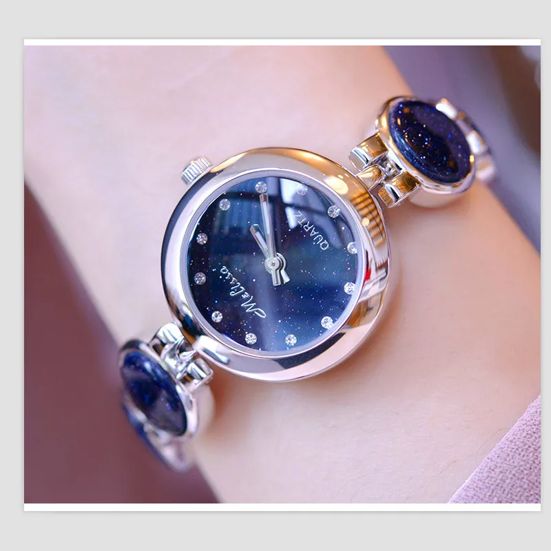 Melissa Women Brand Fashion Jewelry Watches Delicate Cute MINI Bracelet Watch Bangle Japan Quartz Starry Night Star Montre Femme
Melissa Women Brand Fashion Jewelry Watches Delicate Cute MINI Bracelet Watch Bangle Japan Quartz Starry Night Star Montre Femme