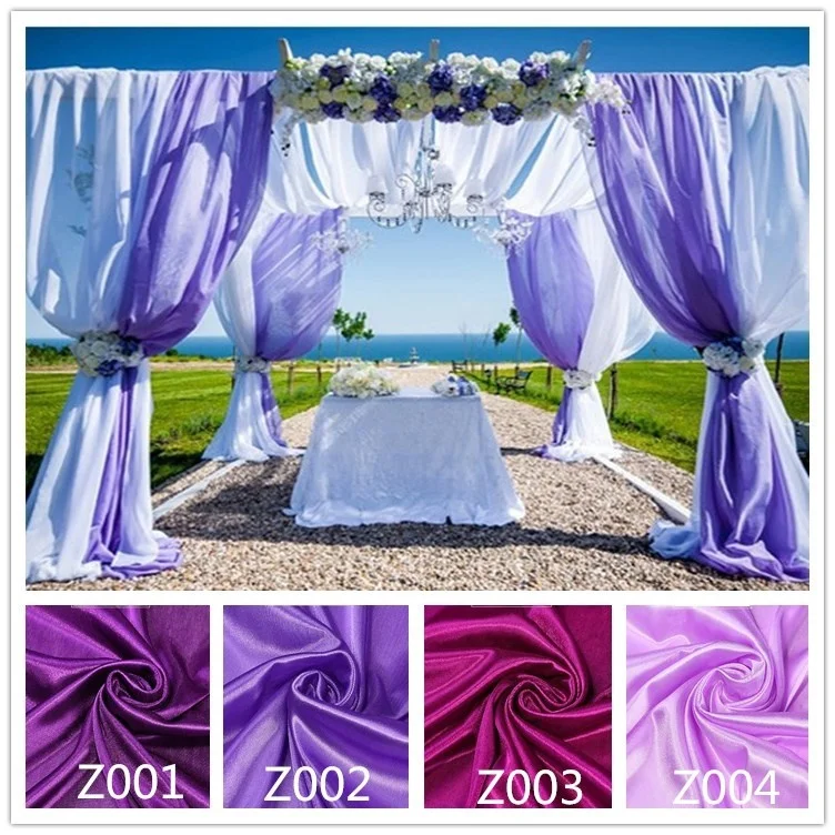 Synthetic Silk Satin Fabric for home wedding birthday decoration Organza Fabric table curtain,Gift Box Lining Cloth Purple Color
Synthetic Silk Satin Fabric for home wedding birthday decoration Organza Fabric table curtain,Gift Box Lining Cloth Purple Color