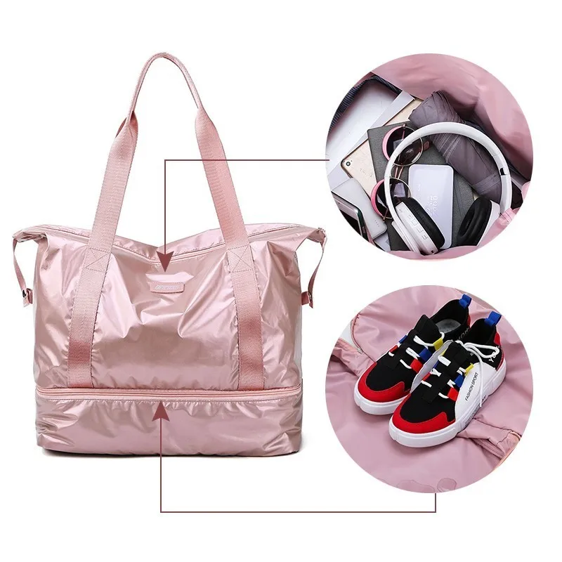 New 3 Colors Oxford Sport Gym Bag Travel Waterproof Durable Duffel Bag with Shoe Compartment Dry Wet Separated Layer Men Women
New 3 Colors Oxford Sport Gym Bag Travel Waterproof Durable Duffel Bag with Shoe Compartment Dry Wet Separated Layer Men Women