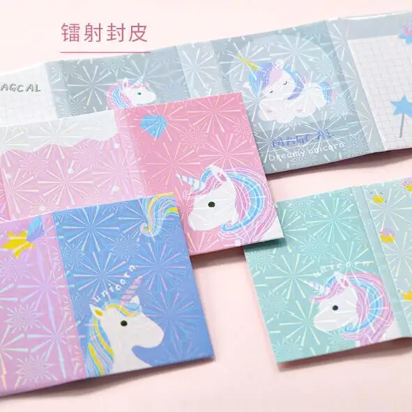 1 Set 6 in 1 Series Pocket Kawaii Unicorn DIY Scrapbooking Sticky Memo Notes Message Planner Notepad School Office Stationery
1 Set 6 in 1 Series Pocket Kawaii Unicorn DIY Scrapbooking Sticky Memo Notes Message Planner Notepad School Office Stationery
