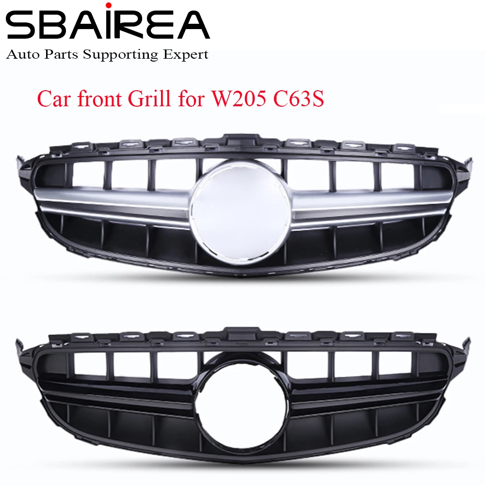 SBAIREA Car Front Grill For Mercedes Benz W205 C63S GTR Grill C-class C200 C250 C300 Grille front bumper Upper grille 2015-2018
SBAIREA Car Front Grill For Mercedes Benz W205 C63S GTR Grill C-class C200 C250 C300 Grille front bumper Upper grille 2015-2018