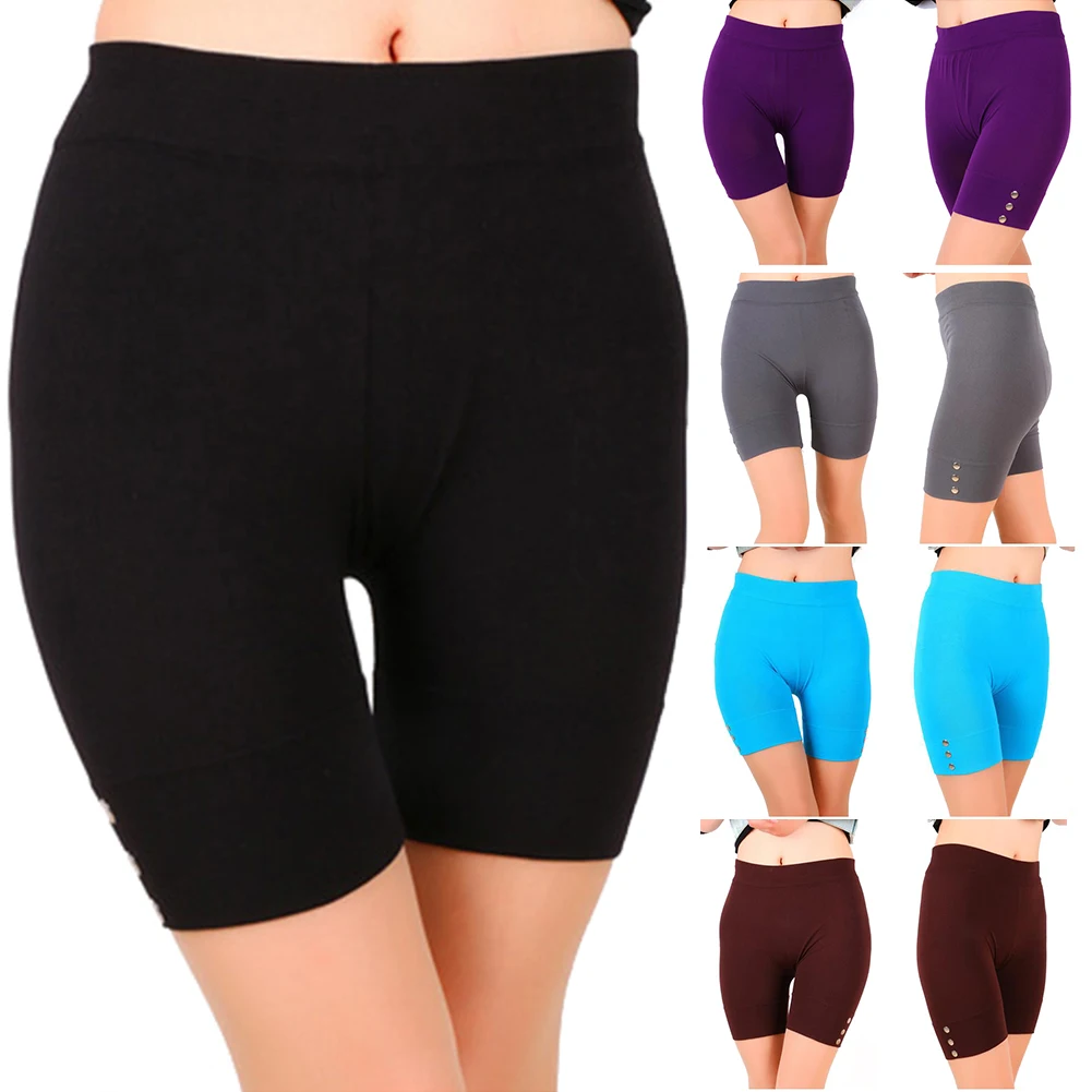 Fashion Women Leggings Fitness legging 2019 Summer High Waist Stretchy Solid Pants Breathable Button Short Sport Leggings
Fashion Women Leggings Fitness legging 2019 Summer High Waist Stretchy Solid Pants Breathable Button Short Sport Leggings