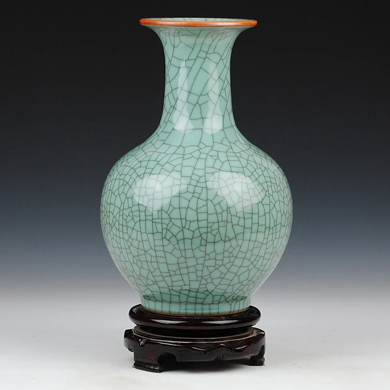 Antique Jingdezhen Chinese Ceramic Vase Crackle Glaze Porcelain Vase Flower Receptacle Gift
Antique Jingdezhen Chinese Ceramic Vase Crackle Glaze Porcelain Vase Flower Receptacle Gift