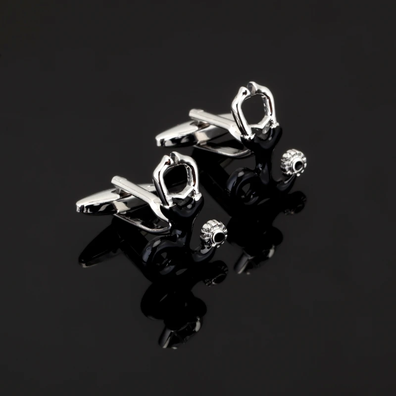 simple style of high quality sblack doctors stethoscope Cufflinks fashion brand men's shirts Cufflinks laser metal
simple style of high quality sblack doctors stethoscope Cufflinks fashion brand men's shirts Cufflinks laser metal