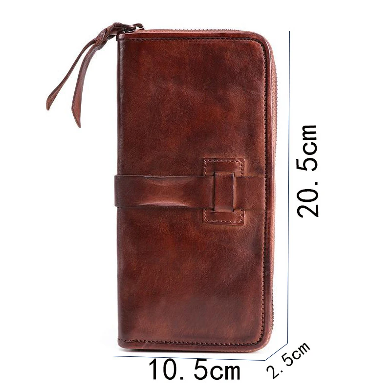 Joyir new wallet long men wallets genuine leather vintage male purse multifunction zipper Mens Wallet with Coin Bag
Joyir new wallet long men wallets genuine leather vintage male purse multifunction zipper Mens Wallet with Coin Bag