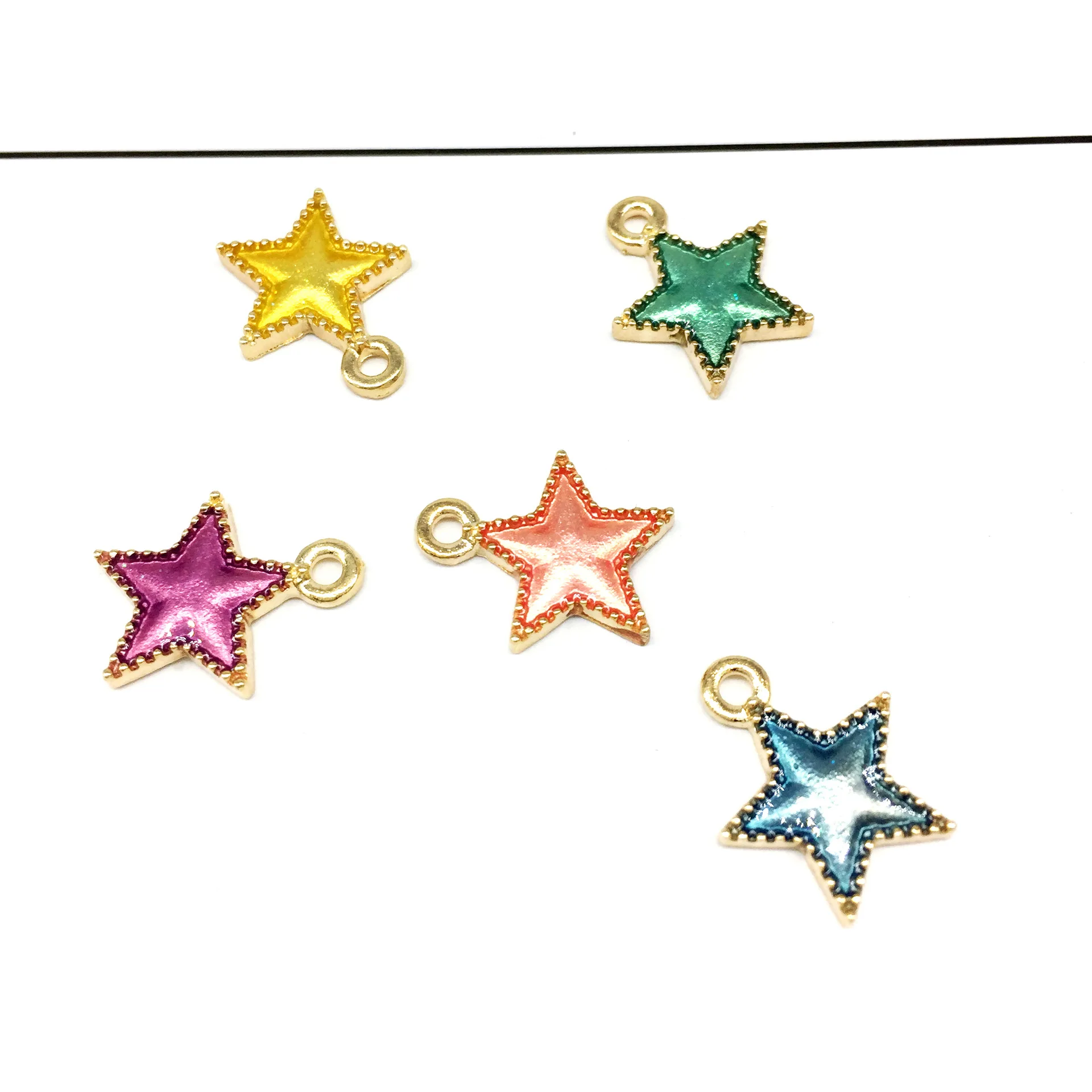20PCS Alloy Colorful Enamel Star Pendant Enamel Charms DIY Accessories For Handmade Fashion Necklace,Keychains Earrings
20PCS Alloy Colorful Enamel Star Pendant Enamel Charms DIY Accessories For Handmade Fashion Necklace,Keychains Earrings