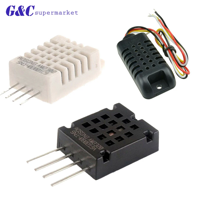 DHT11 Digital Temperature and Humidity Sensor DHT22 AM2302B AM2301 AM2320 Temperature and Humidity Sensor For Arduino AM2302
DHT11 Digital Temperature and Humidity Sensor DHT22 AM2302B AM2301 AM2320 Temperature and Humidity Sensor For Arduino AM2302