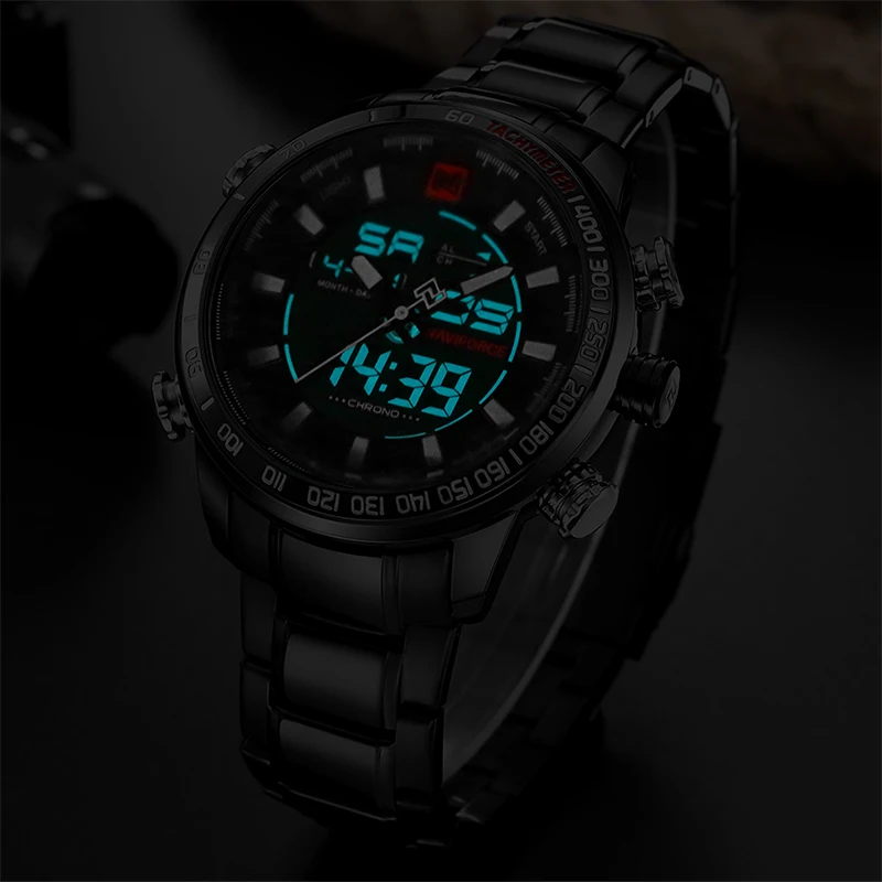 NEW Top Luxury Brand Men Sports Wrist Watch Men's Military Waterproof Watches Men Full Steel LED Digital Watch Clock Male
NEW Top Luxury Brand Men Sports Wrist Watch Men's Military Waterproof Watches Men Full Steel LED Digital Watch Clock Male