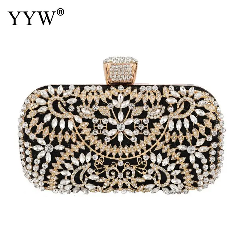 Classic Women Clutch Evening Bag Metal Wedding Purses Diamond Floral Bag Crystal Handbags Cell Phone Pocket Matching Wallet
Classic Women Clutch Evening Bag Metal Wedding Purses Diamond Floral Bag Crystal Handbags Cell Phone Pocket Matching Wallet