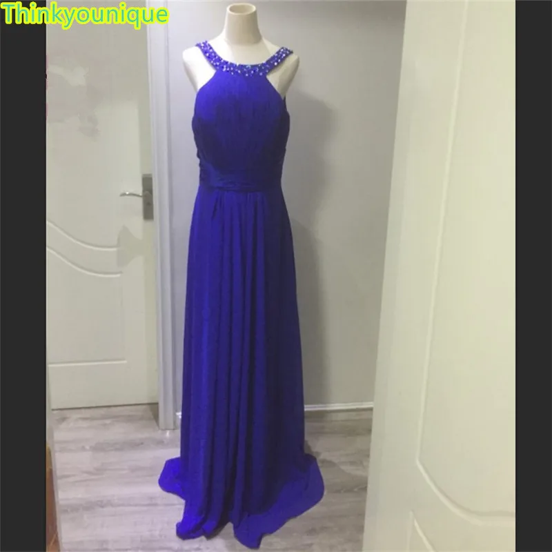 Real Picture Fashion customized halter beaded vestido de festa robe de soiree Long Evening dresses TK1471
Real Picture Fashion customized halter beaded vestido de festa robe de soiree Long Evening dresses TK1471