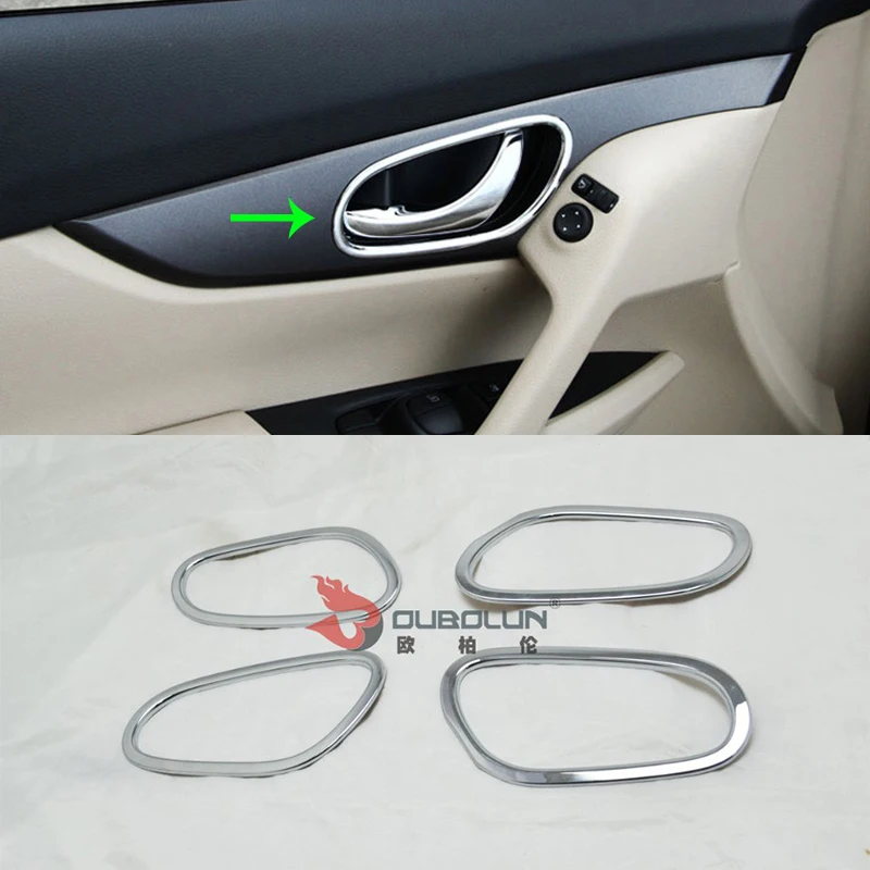 Car Accessories Interior Decoration ABS Inner Side Door Handle Frame Cover Trim For Nissan X-Trail 2014 Car-styling
Car Accessories Interior Decoration ABS Inner Side Door Handle Frame Cover Trim For Nissan X-Trail 2014 Car-styling