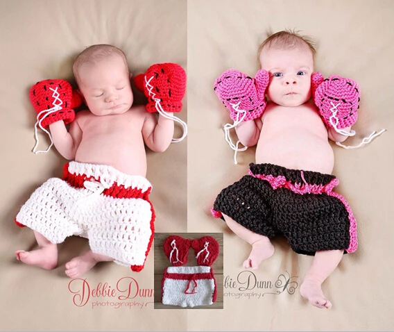 free shipping,Crochet Baby Boxing Gloves & Shorts Pant Set Costume Photo Photography Newborn Fotografia Infant Boy Girl Costume
free shipping,Crochet Baby Boxing Gloves & Shorts Pant Set Costume Photo Photography Newborn Fotografia Infant Boy Girl Costume