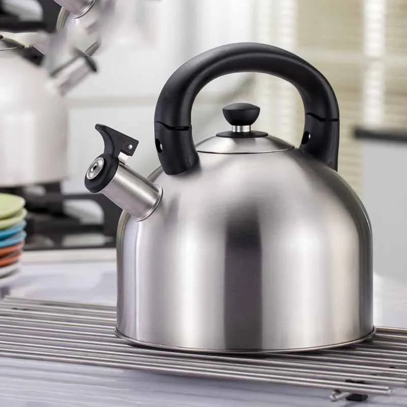Household kettle 304 stainless steel whistle large capacity for induction cooker gas 4L
Household kettle 304 stainless steel whistle large capacity for induction cooker gas 4L