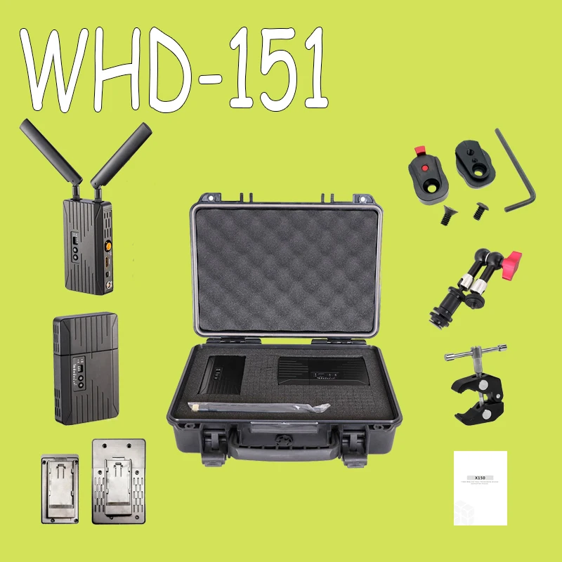 150m/500ft 5GHz HDMI SDI Wireless Transmission System 3G 1080P HD Video TV Broadcast Transmitter and Receiver
150m/500ft 5GHz HDMI SDI Wireless Transmission System 3G 1080P HD Video TV Broadcast Transmitter and Receiver
