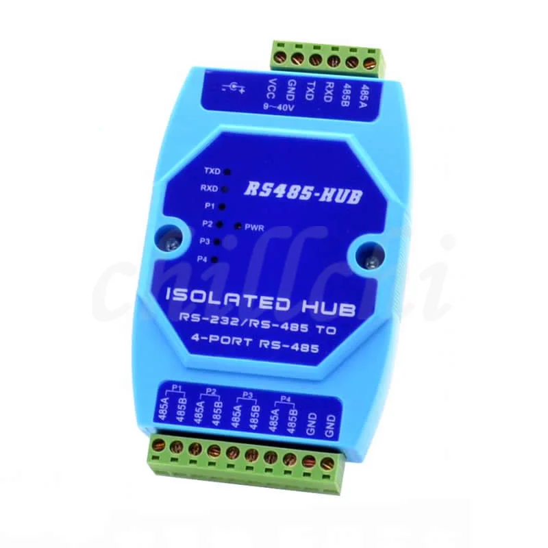 Industrial photoelectric isolation 4 channel RS485 line divider sharing device 485 splitter 485 HUB 1 input 4 out
Industrial photoelectric isolation 4 channel RS485 line divider sharing device 485 splitter 485 HUB 1 input 4 out