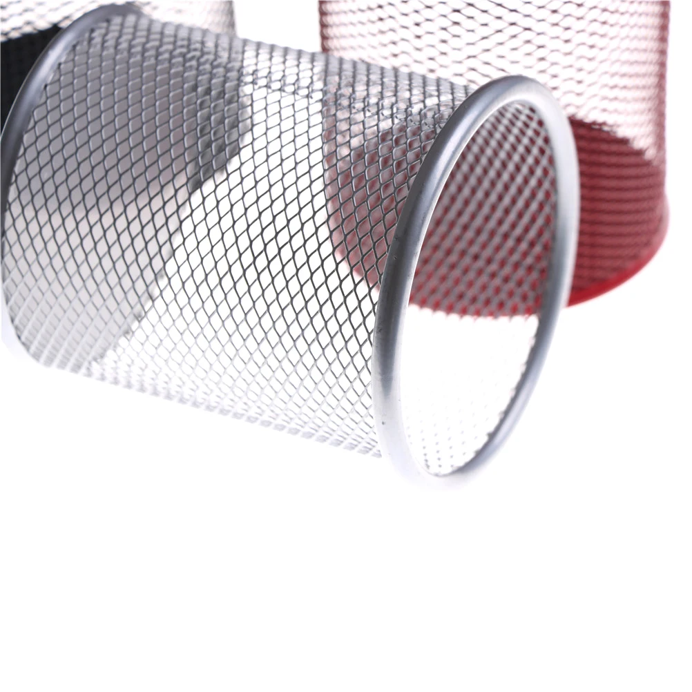 1pc Mesh Steel Pen Holder Stationery Iron Spray Anti-Rust Pen Holder Metal Pen Holder Desktop Storage Of Debris Tube Pencil Rack
1pc Mesh Steel Pen Holder Stationery Iron Spray Anti-Rust Pen Holder Metal Pen Holder Desktop Storage Of Debris Tube Pencil Rack