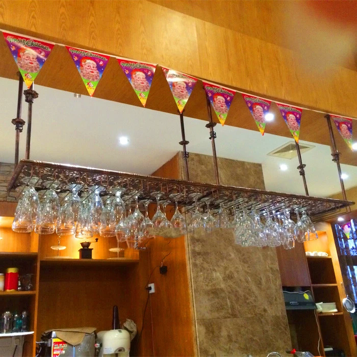 80*35CM upgrades Bar Red Wine Goblet Glass Hanger Holder Hanging Rack Shelf wall wine rack cup holder
80*35CM upgrades Bar Red Wine Goblet Glass Hanger Holder Hanging Rack Shelf wall wine rack cup holder