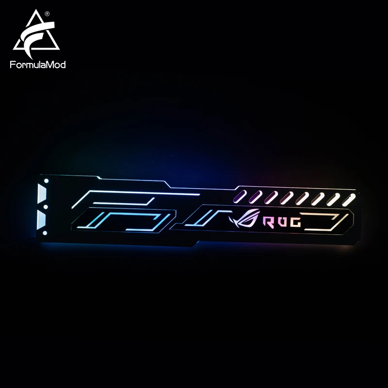FormulaMod Fm-JSQJD, RGB Aluminum Alloy GPU Block Brackets, GPU Holders, 5v 3Pin RGB Synchronizable Motherboard Lighting
FormulaMod Fm-JSQJD, RGB Aluminum Alloy GPU Block Brackets, GPU Holders, 5v 3Pin RGB Synchronizable Motherboard Lighting