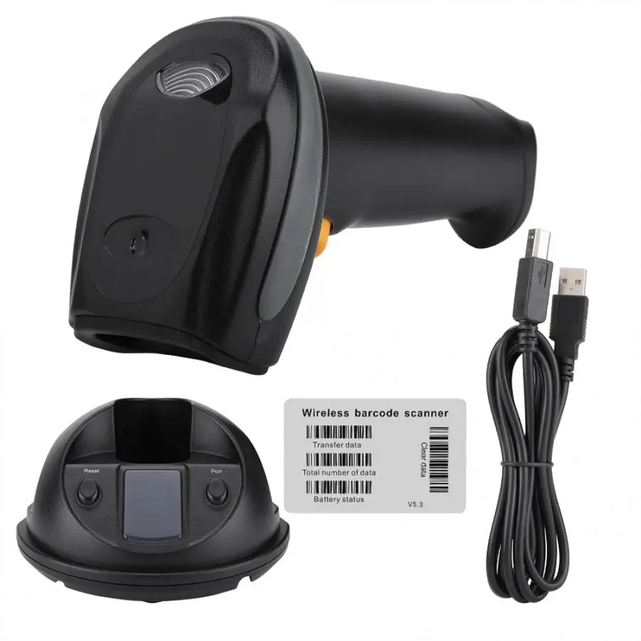 Wireless Barcode Scanner Film Scanner FG-WX2800C 433MHz Scanner 32-Bit Barcode Decoder With Charging Base Document Scanner
Wireless Barcode Scanner Film Scanner FG-WX2800C 433MHz Scanner 32-Bit Barcode Decoder With Charging Base Document Scanner