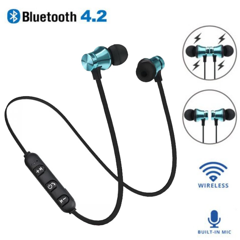 Magnetic Music Bluetooth Earphones XT11 Sport Running Wireless Bluetooth Headset With Mic For iPhone 8 X 7 Xiaomi Samsung Huawei
Magnetic Music Bluetooth Earphones XT11 Sport Running Wireless Bluetooth Headset With Mic For iPhone 8 X 7 Xiaomi Samsung Huawei