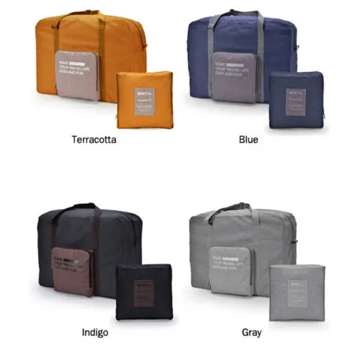 Women's Outdoor Trip Travel Portable Hand Luggage Handbag Sports Gym Shoulder Bag Weekend Duffel Pack Bags Solid 4 Colors
Women's Outdoor Trip Travel Portable Hand Luggage Handbag Sports Gym Shoulder Bag Weekend Duffel Pack Bags Solid 4 Colors