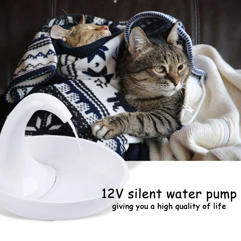 2.34L Quiet Automatic Electronic Water Fountain For Cat And Dog Swan Pet Drinking Fountain Bowl For Cats Water Dispenser Pet
2.34L Quiet Automatic Electronic Water Fountain For Cat And Dog Swan Pet Drinking Fountain Bowl For Cats Water Dispenser Pet