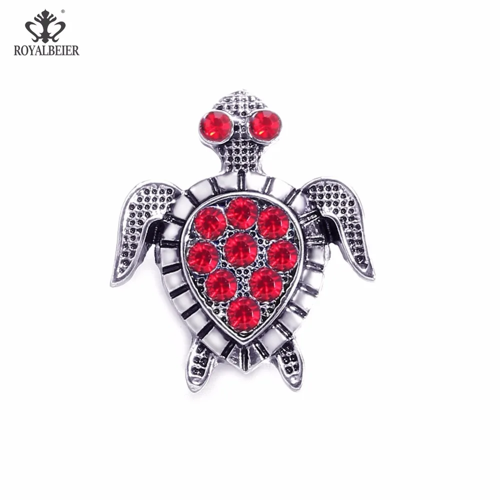 RoyalBeier Tortoise Snap Button Wth Rhinestone Animal Metal Snap Button 18mm Colorful DIY Charms For Snap Bracelet Jewelry
RoyalBeier Tortoise Snap Button Wth Rhinestone Animal Metal Snap Button 18mm Colorful DIY Charms For Snap Bracelet Jewelry