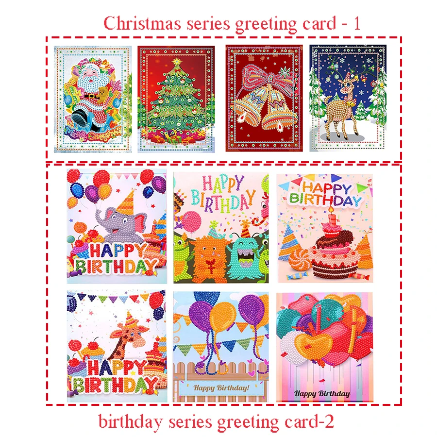 4-6pcs 5D DIY Diamond Painting Cartoon Paper Greeting Postcards Craft Kids Festival Greet Cards Mini Santa Claus Merry Christmas
4-6pcs 5D DIY Diamond Painting Cartoon Paper Greeting Postcards Craft Kids Festival Greet Cards Mini Santa Claus Merry Christmas
