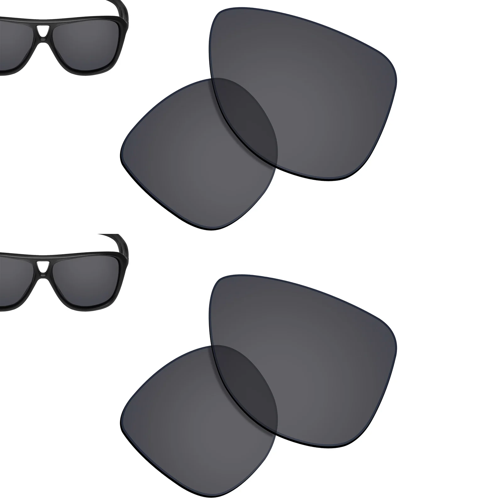 2 пары поляризованных солнцезащитных очков SmartVLT, сменные линзы для Oakley Dispatch 2-однотонные черные и однотонные черные
2 пары поляризованных солнцезащитных очков SmartVLT, сменные линзы для Oakley Dispatch 2-однотонные черные и однотонные черные