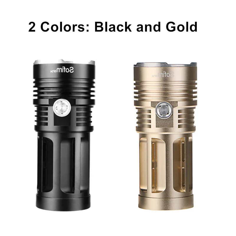 Sofirn SF34 10 * XML мощный светодиодный фонарик 2000LM Cree фонарь 18650 тактический 5 режимов