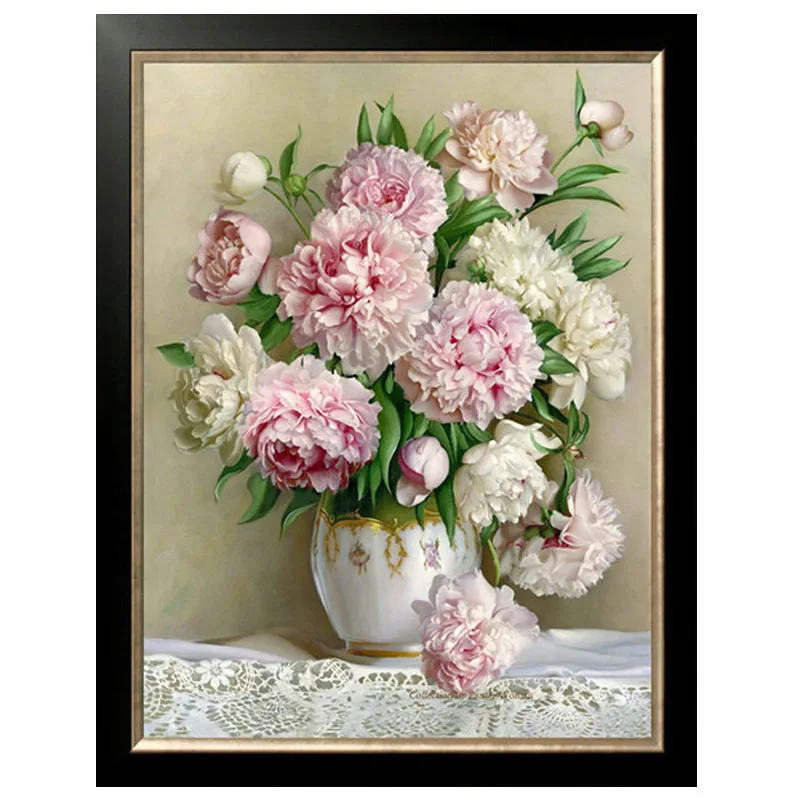 Needlework,DIY DMC 14CT Unprinted Cross stitch,Sets For Embroidery kits,Peony Flowers Counted Cross-Stitching,Wall Home Decro
Needlework,DIY DMC 14CT Unprinted Cross stitch,Sets For Embroidery kits,Peony Flowers Counted Cross-Stitching,Wall Home Decro