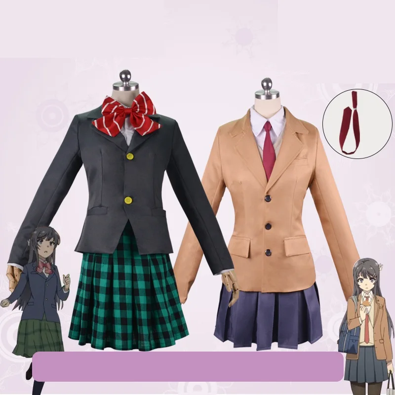 High-Q Seishun Buta Yarou wa Bunny Girl Senpai no Yume wo Minai Sakurajima Mai Косплей Костюм Azisagawa Sakuta школьная форма
High-Q Seishun Buta Yarou wa Bunny Girl Senpai no Yume wo Minai Sakurajima Mai Косплей Костюм Azisagawa Sakuta школьная форма