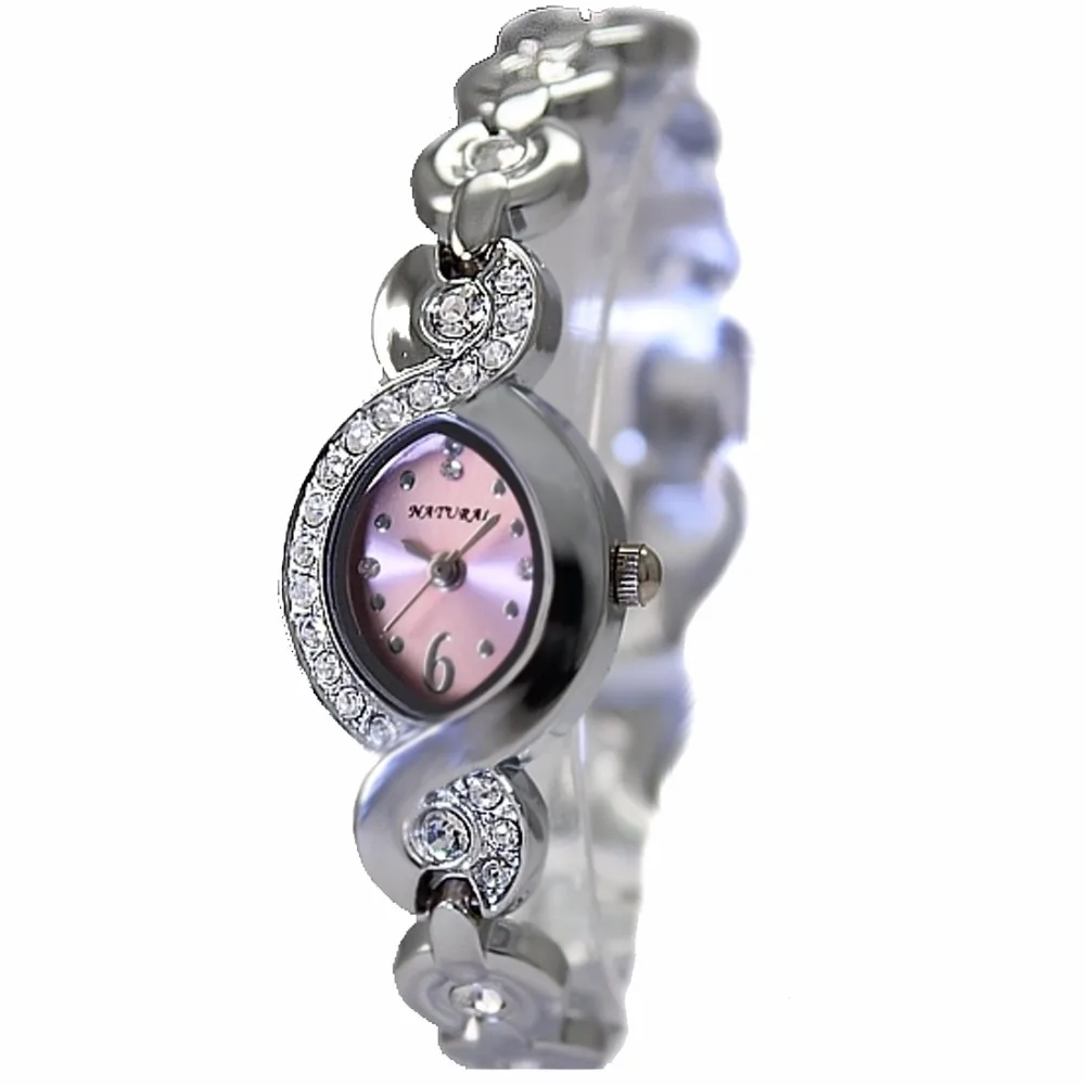 Luxury Brand Ladies Analog Quartz Wrist Watch Japan PC21J Movement Shiny Silver Metal Band Pink Dial
Luxury Brand Ladies Analog Quartz Wrist Watch Japan PC21J Movement Shiny Silver Metal Band Pink Dial