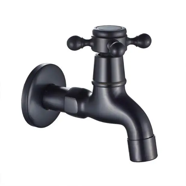 Luxury Wall Mount Single Cross Handle Control Faucet Oil Rubbed Bronze Finish Lavatory Mob Sink Faucet or Washing Machine faucet
Luxury Wall Mount Single Cross Handle Control Faucet Oil Rubbed Bronze Finish Lavatory Mob Sink Faucet or Washing Machine faucet