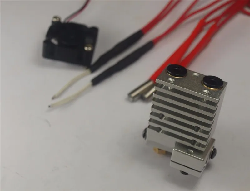 Reprap 3D printer dual nozzle kit set Reprap i3D Chimera 3D Printing Multi Extrusion HotEnd full kit 1.75 mm
Reprap 3D printer dual nozzle kit set Reprap i3D Chimera 3D Printing Multi Extrusion HotEnd full kit 1.75 mm