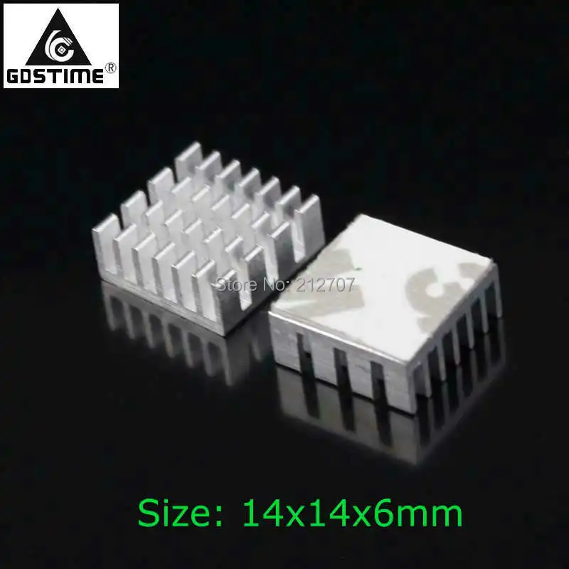 20 шт./лот Gdstime 14x14x6 мм радиатор, алюминиевый радиатор MOS, радиаторы для маршрутизатора IC Chip
20 шт./лот Gdstime 14x14x6 мм радиатор, алюминиевый радиатор MOS, радиаторы для маршрутизатора IC Chip