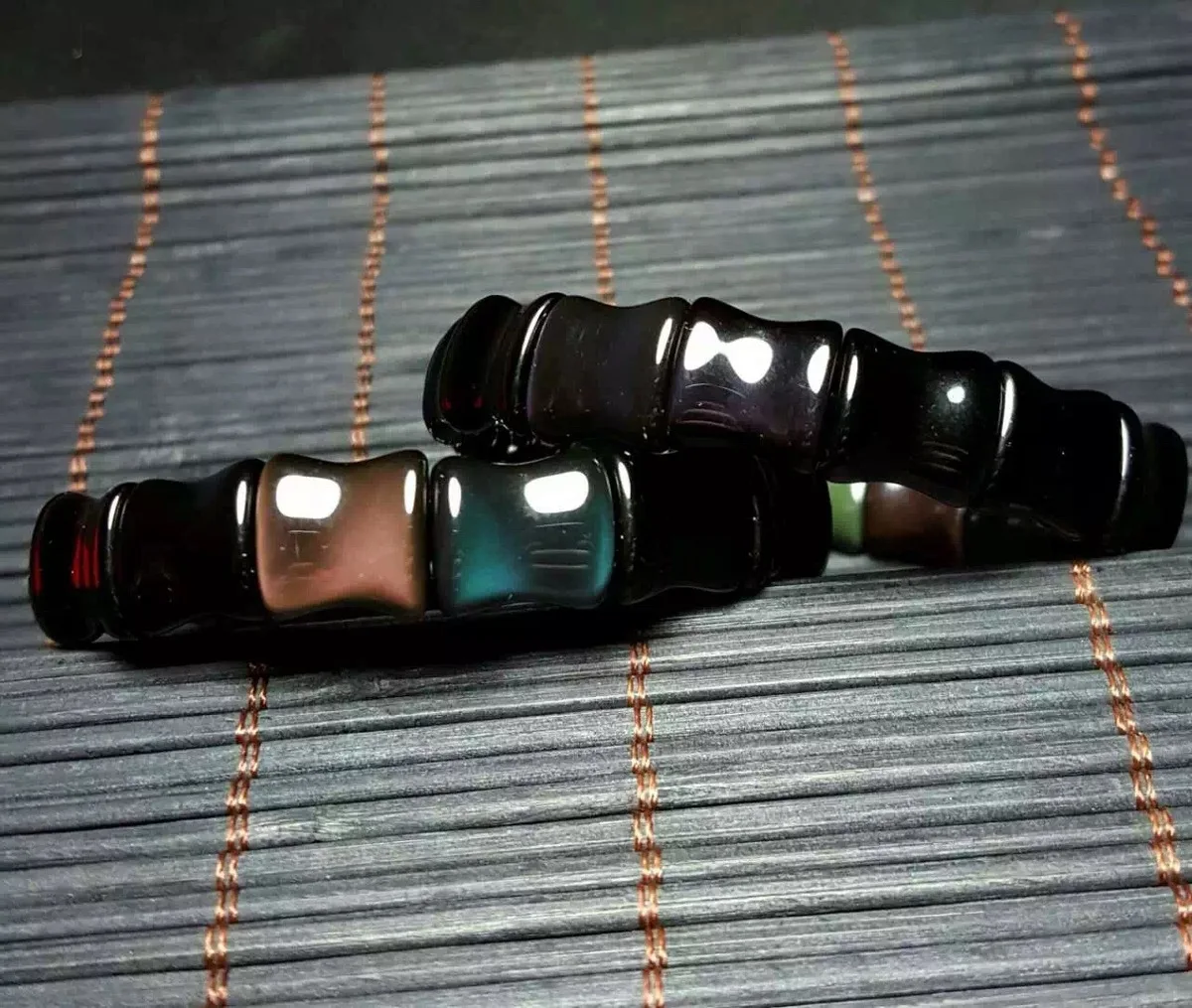 AAA Natural Obsidian Stone Rainbow Eye Black Dianthus Bracelet Lucky Brave Troops Charms Women And Men Jewelry
AAA Natural Obsidian Stone Rainbow Eye Black Dianthus Bracelet Lucky Brave Troops Charms Women And Men Jewelry
