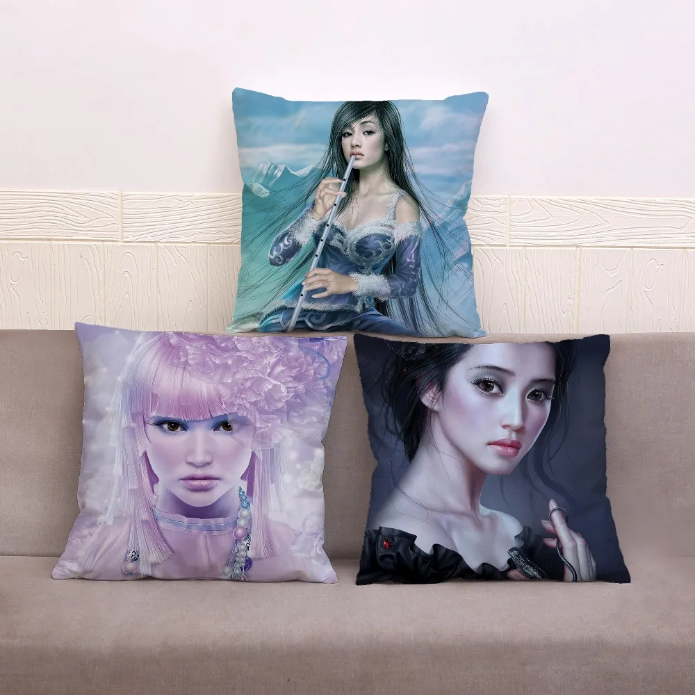 Game Girl Cartoon Lady Pillow Cover Super Soft Short Plush Cushion Covers 45*45 Throw Pillow Case Sofa Home Decor Pillowcase
Game Girl Cartoon Lady Pillow Cover Super Soft Short Plush Cushion Covers 45*45 Throw Pillow Case Sofa Home Decor Pillowcase