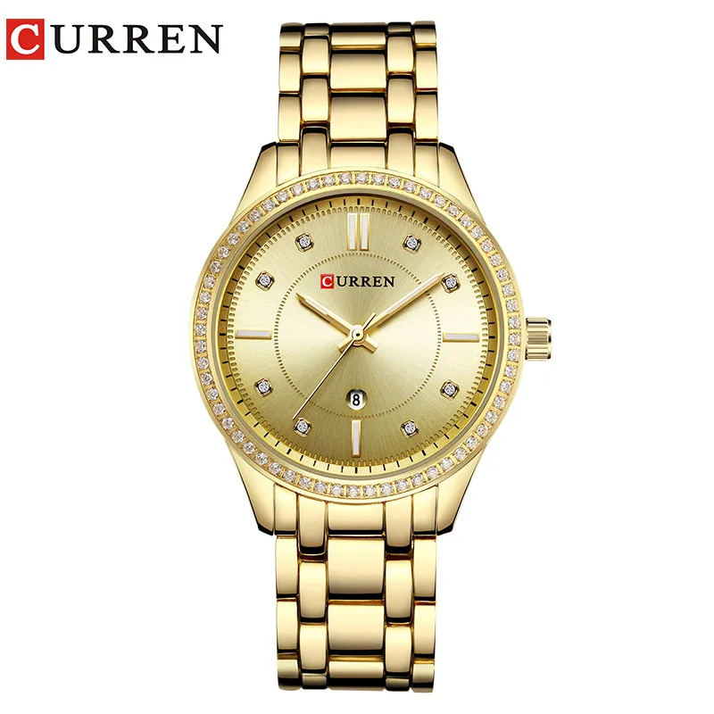 Curren Watches Top Brand Luxury Women Full Steel Quartz Watch Fashion Casual Ladies Dress Elegance Clock watch relogio feminino
Curren Watches Top Brand Luxury Women Full Steel Quartz Watch Fashion Casual Ladies Dress Elegance Clock watch relogio feminino