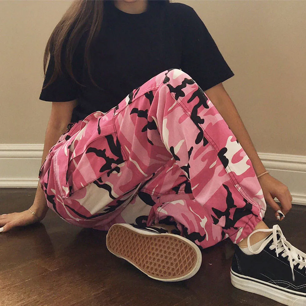 Women new arrival Womens Camo Cargo Trousers Casual Pants Military Army Combat Camouflage Pants woman pant 2019 A3
Women new arrival Womens Camo Cargo Trousers Casual Pants Military Army Combat Camouflage Pants woman pant 2019 A3