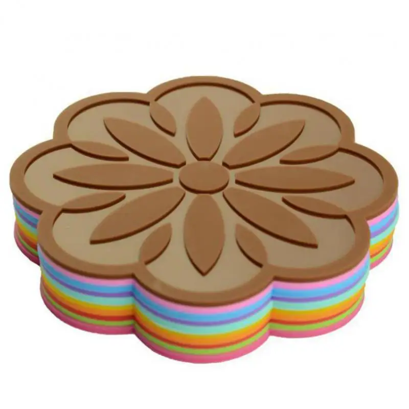 1pcs Flower Silicone Placemats For Table Dining Table Mat insulation Cup Mat Drink Coasters Green Environment Friendly Health
1pcs Flower Silicone Placemats For Table Dining Table Mat insulation Cup Mat Drink Coasters Green Environment Friendly Health