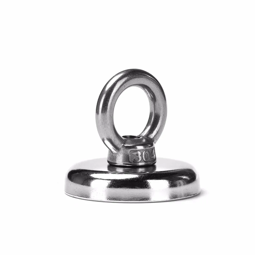 2pcs 68kg Pulling Mounting D42mm strongest powerful neodymium Magnetic Pot with ring fishing gear,deap sea salvage equipmentsD42
2pcs 68kg Pulling Mounting D42mm strongest powerful neodymium Magnetic Pot with ring fishing gear,deap sea salvage equipmentsD42