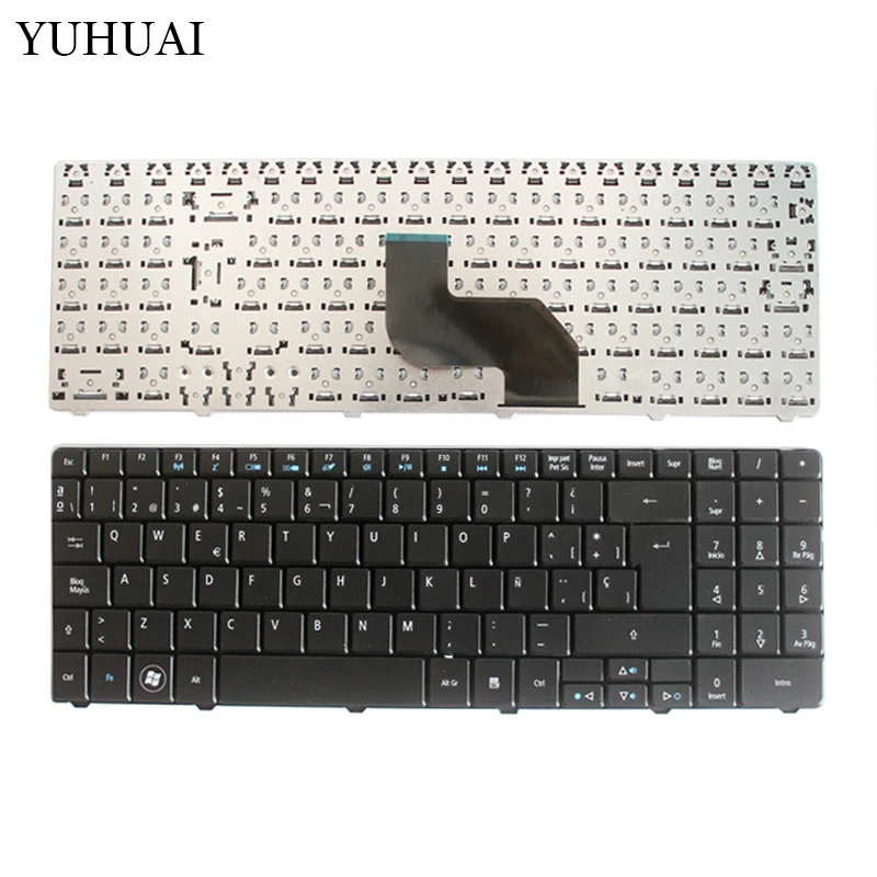 SP laptop keyboard for ACER Aspire 5516 5517 5332 5732 5732Z 5732ZG 5532 5534 7713 7715 MP-08G63SU-528 Spanish keyboard Black
SP laptop keyboard for ACER Aspire 5516 5517 5332 5732 5732Z 5732ZG 5532 5534 7713 7715 MP-08G63SU-528 Spanish keyboard Black