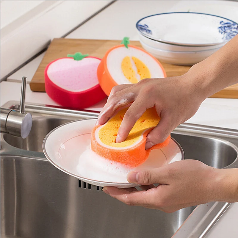 1pc Dish Towel Fruit Shape Thicken Microfiber Sponge Cloth Kitchen Cleaning Dish Strong Decontamination Towels
1pc Dish Towel Fruit Shape Thicken Microfiber Sponge Cloth Kitchen Cleaning Dish Strong Decontamination Towels
