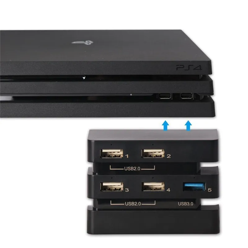 3 0 & 2 usb хаб PS4 Pro для PlayStation 4 расширитель адаптер игровая консоль расширение USB