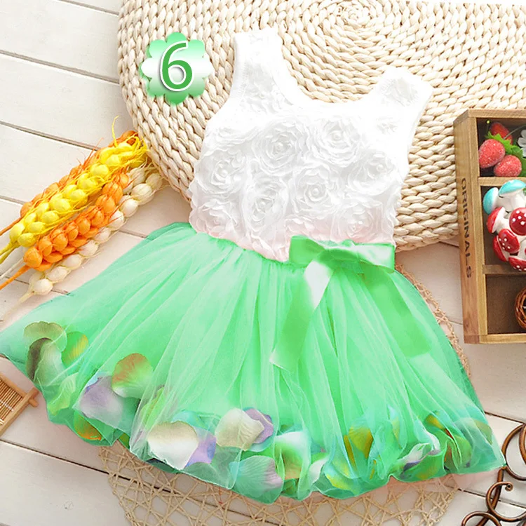 2016 Summer Cotton Baby Aestheticism Fairy Tale Petals Colorful Dress Chiffon Princess Newborn Baby Dresses
2016 Summer Cotton Baby Aestheticism Fairy Tale Petals Colorful Dress Chiffon Princess Newborn Baby Dresses